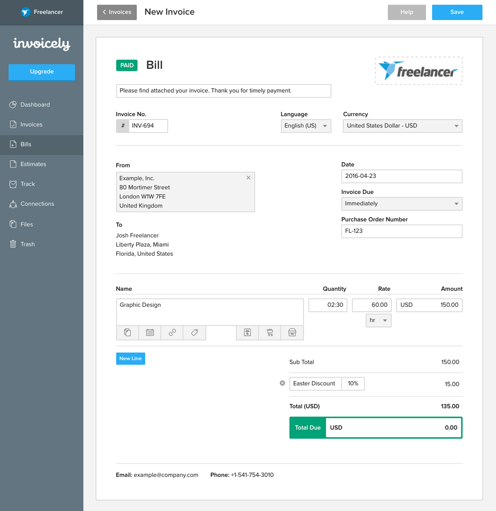 Invoice Software App For Mac